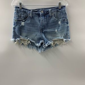 Mossimo High Rise Jean Shorts Size 8/29